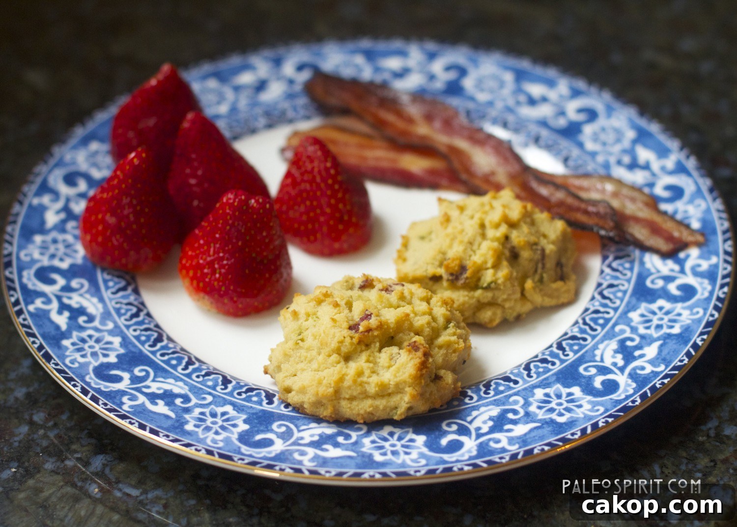 Coconut Flour Paleo Biscuit Breakfast
