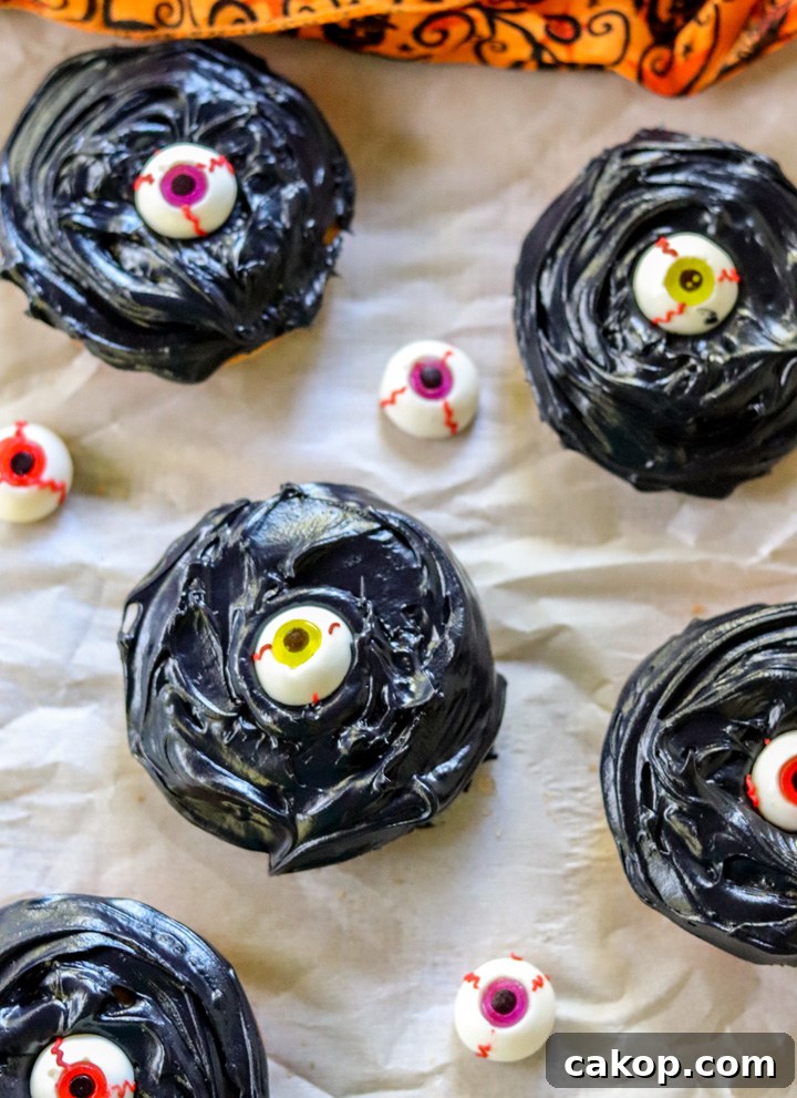 Creepy Eyeball Donuts Creepy Eyeball Donuts