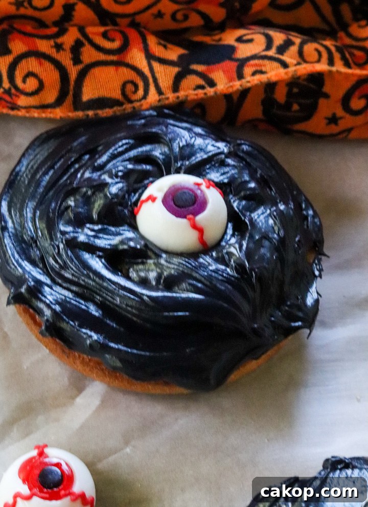 Creepy Eyeball Donuts Creepy Eyeball Donuts