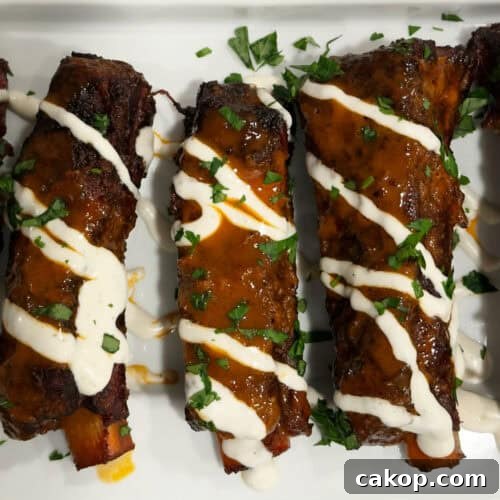 Smoked Buffalo Party Ribs for Game Day and Gatherings 10 img 65313 10