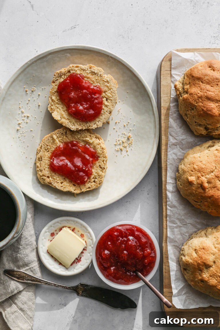 Gluten Free Millet Drop Biscuits