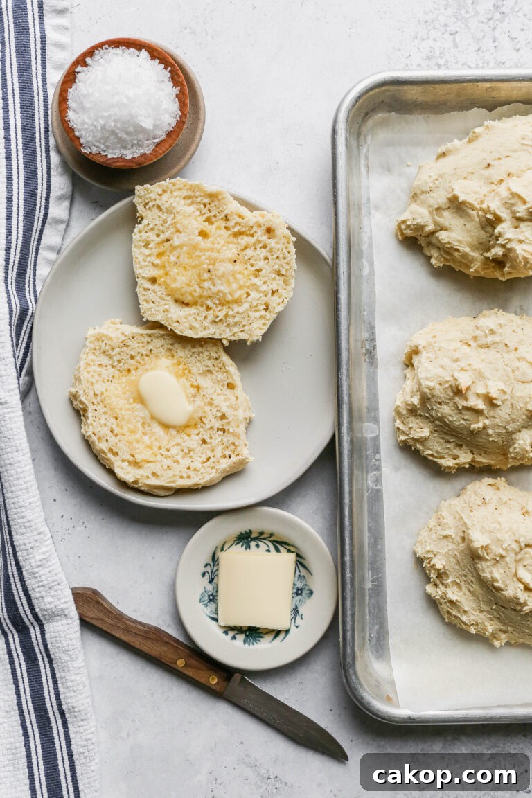Gluten Free Buttermilk Drop Biscuits