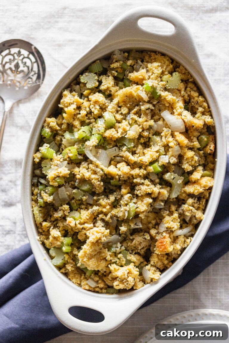 Gluten Free Cornbread Stuffing