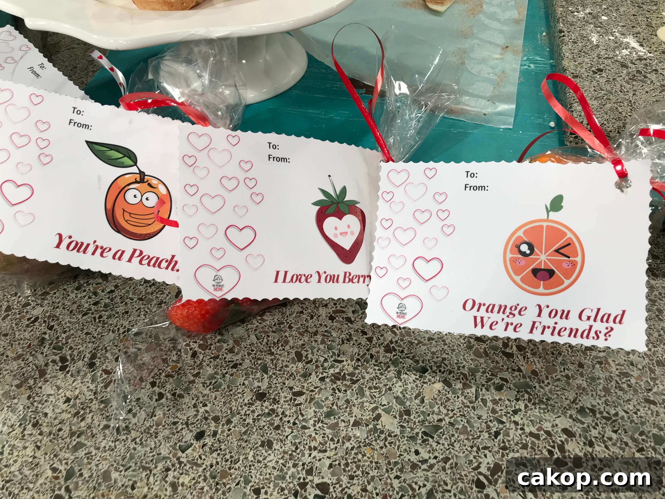 Funny Produce Valentine's Day Cards