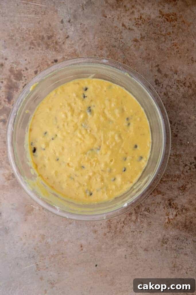 Banana bread in a bowl