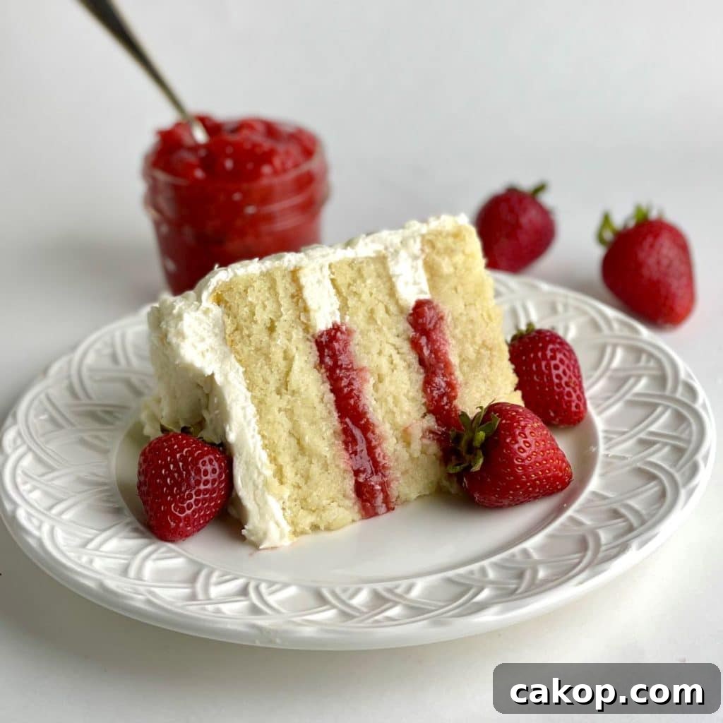 Easy strawberry compote with frozen strawberries