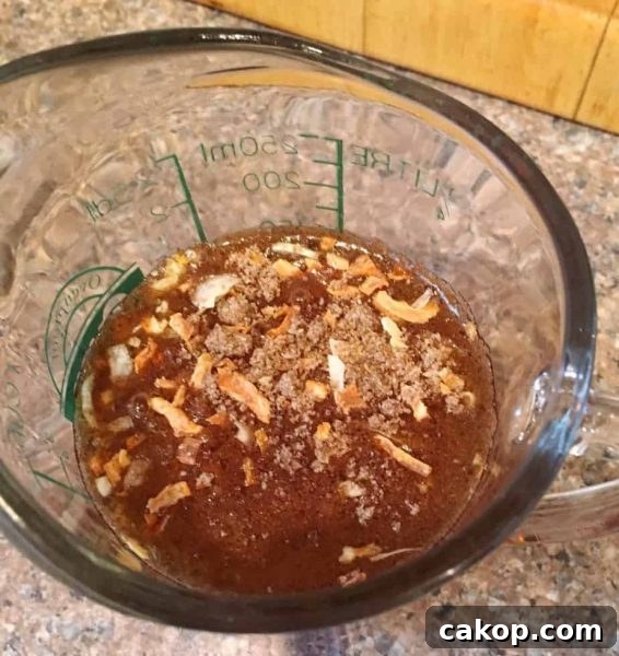 Beef Broth with Onion Mix