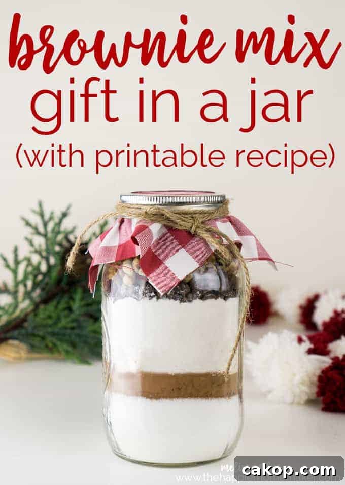 Image for Brownie Mix in a Jar