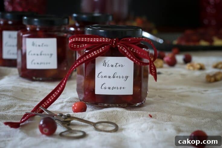 Image for Spiced Winter Cranberry Conserve