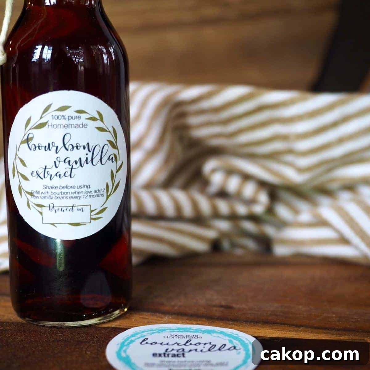Image for Homemade Bourbon Vanilla Extract