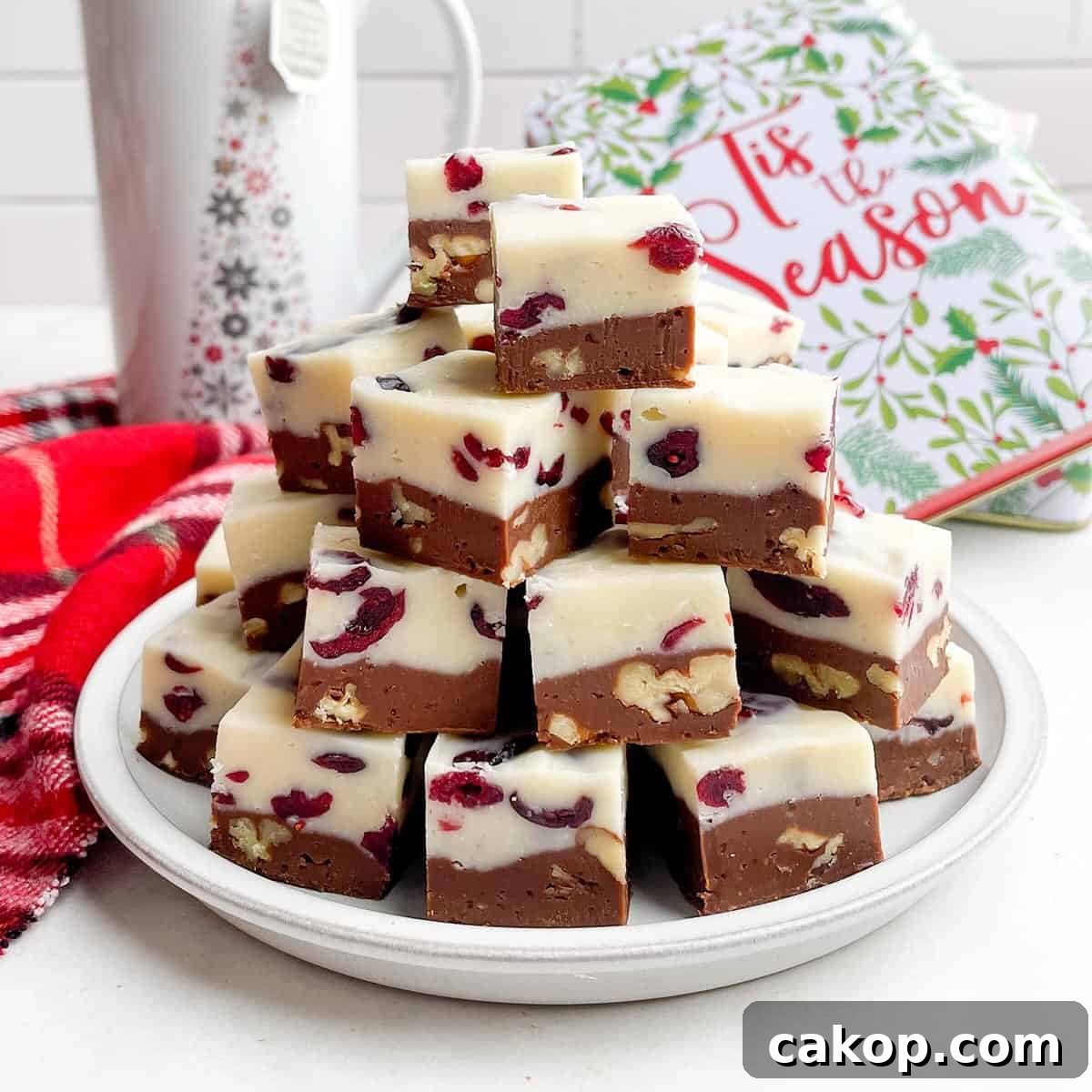 Image for Cranberry Cinnamon Pecan Fudge