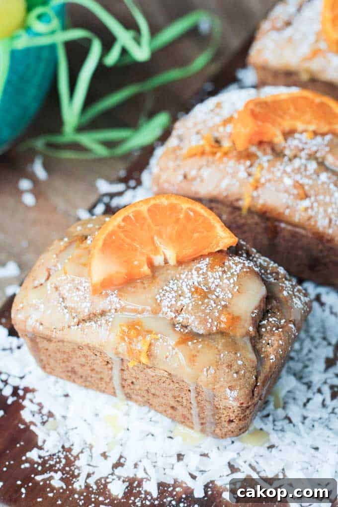 Image for Coconut Clementine Mini Loaf Cakes