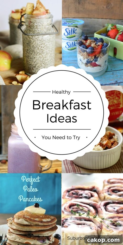 Delicious Breakfast Recipes to Energize Your Morning 2 Healthy Breakfast Ideas You Need to Try! These recipes will inspire you to eat healthy all day. Plus, they’re easy to make and some you can eat on the go!