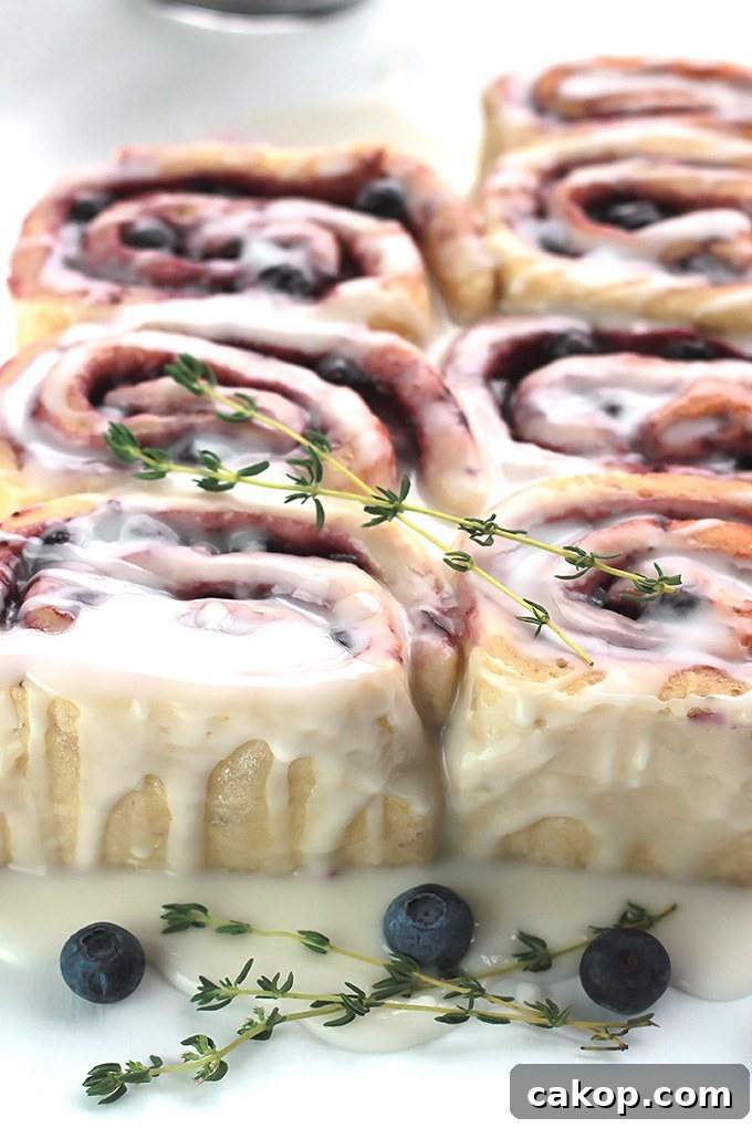Delicious Breakfast Recipes to Energize Your Morning 8 Lemon Thyme Blueberry Buns