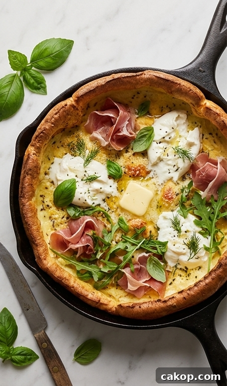 Savory Herb-Butter Dutch Baby: Fluffy Oven Pancake Recipe 4 img 97589 3